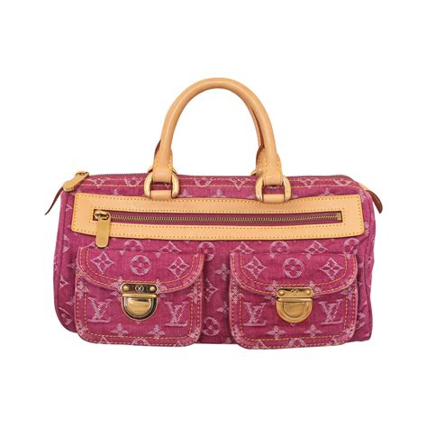 louis vuitton pink and brown
